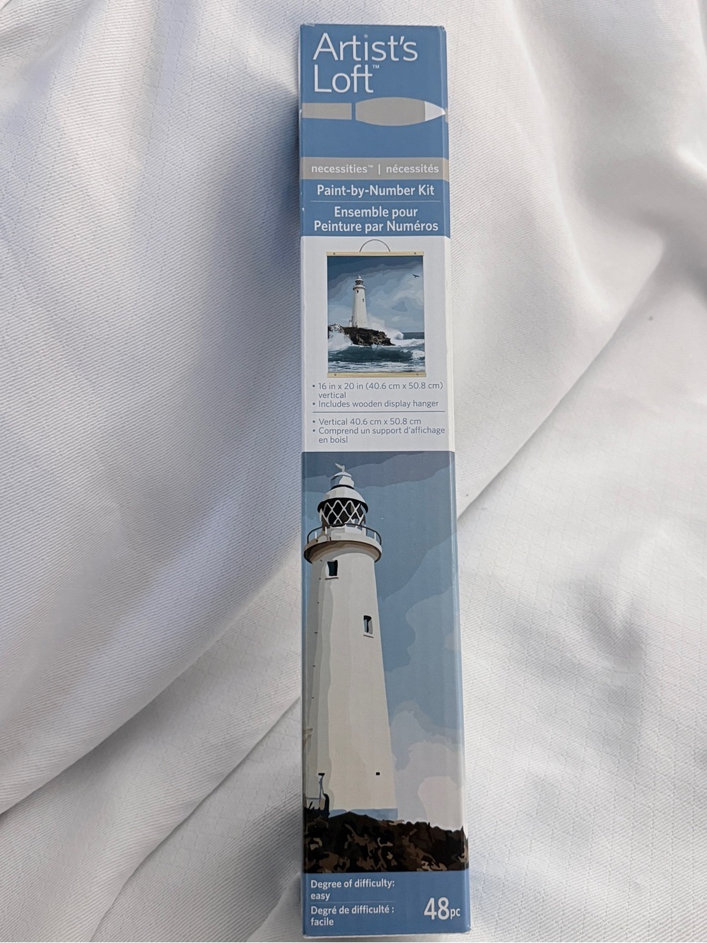 Blue Lighthouse Paint-by-Number Kit